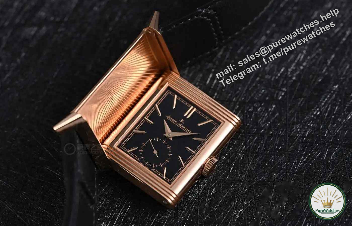 Action is worse than excitement! Jaeger-LeCoultre’s flip-up rose gold seconds hand is waiting for you to tease!