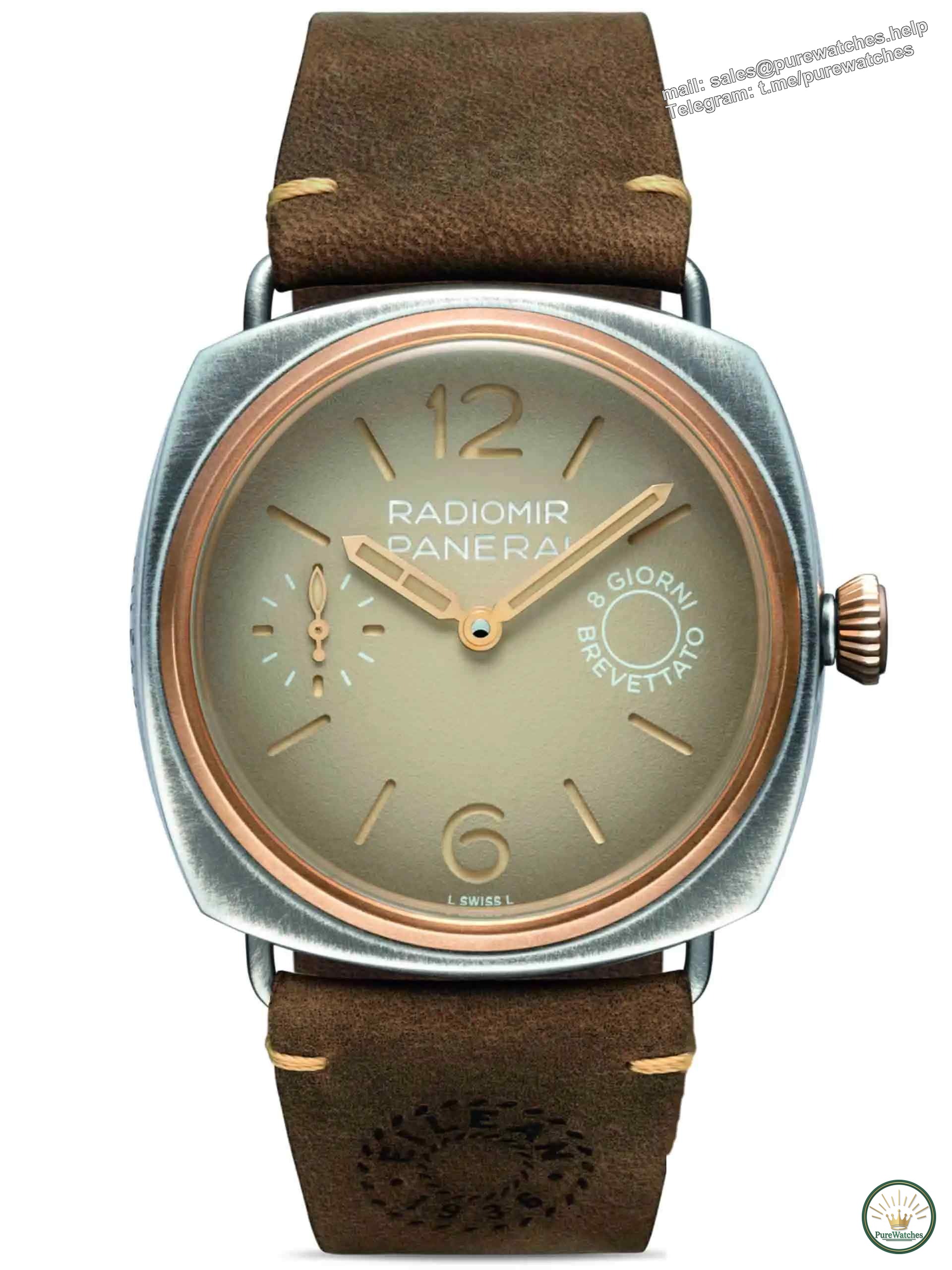Panerai’s new Radiomir series of watches will take you to experience a luxurious trip to Sicily!