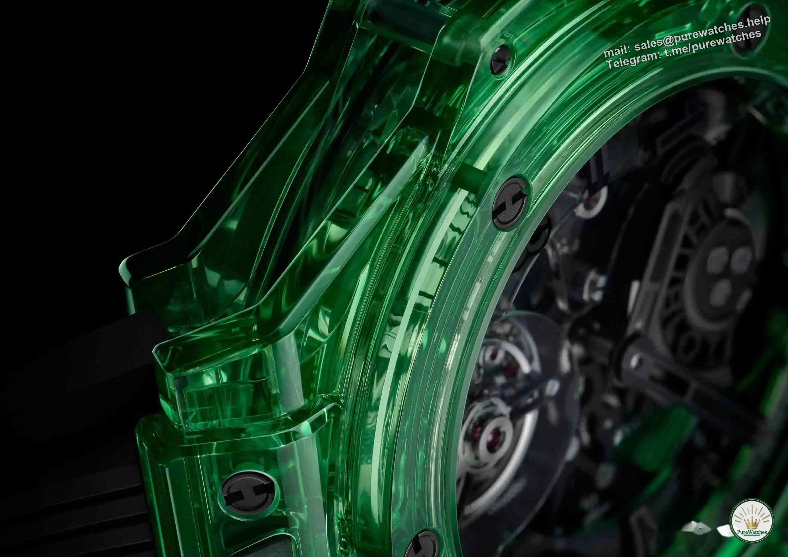 Hublot’s new watch! Hublot BIG BANG series, self-winding tourbillon green SAXEM first look!
