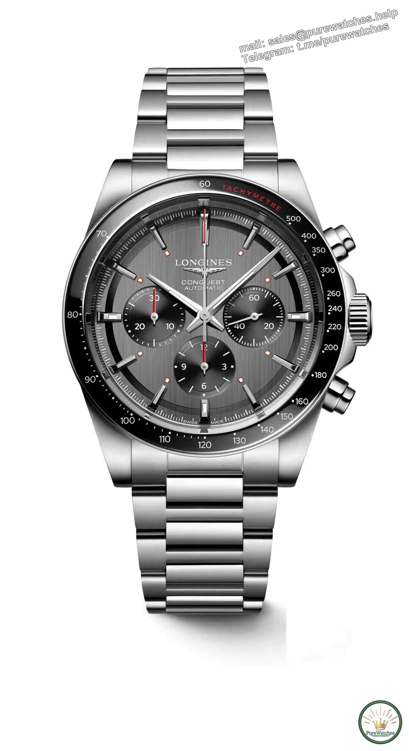 Limited to 2025 pieces! The Longines Concas Yuedong chronograph ski model records every leap you take on the snow field!