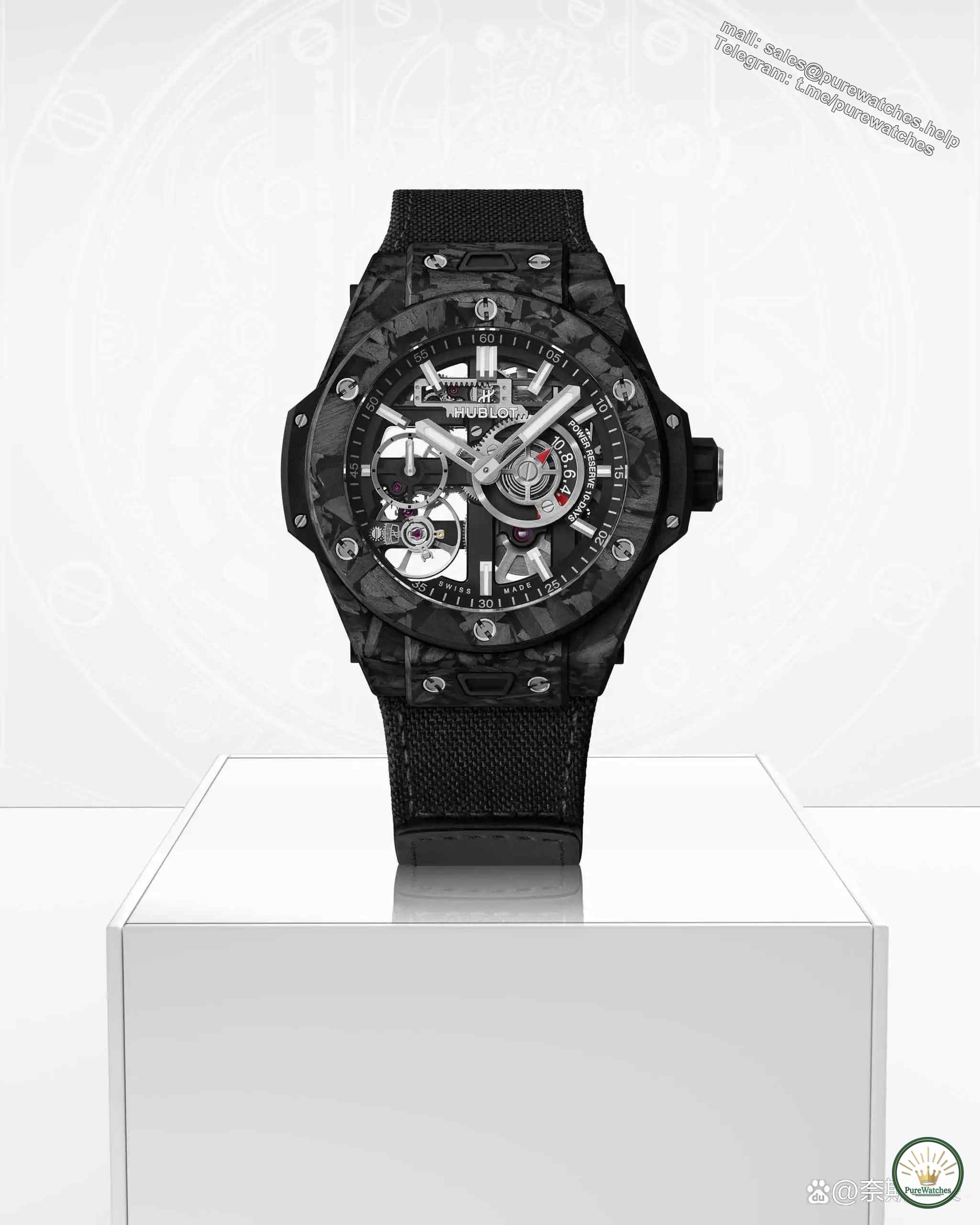 Hublot’s new masterpiece! BIG BANG MECA-10 ten-day power reserve allows you to enjoy the mechanical beauty!