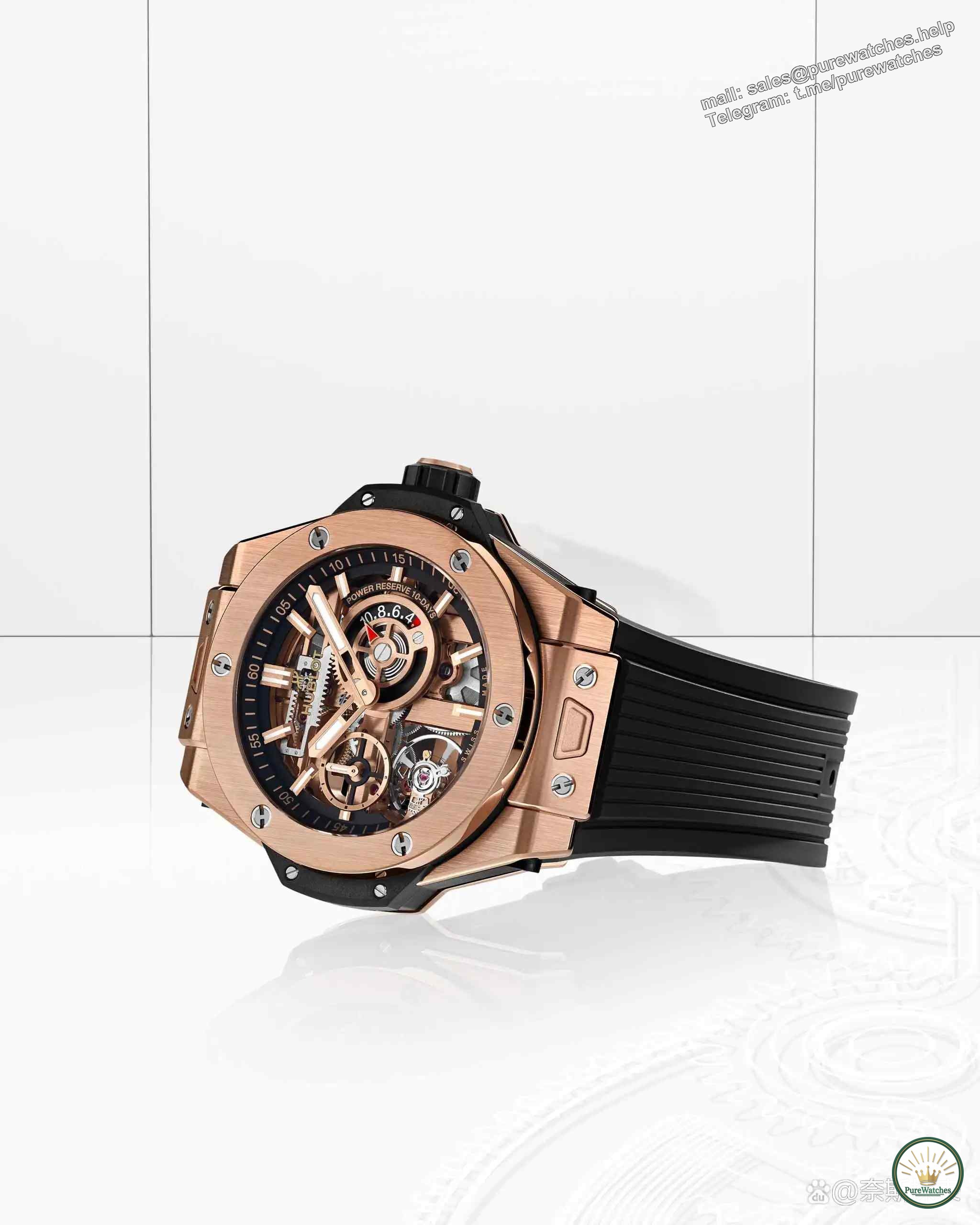 Hublot’s new masterpiece! BIG BANG MECA-10 ten-day power reserve allows you to enjoy the mechanical beauty!