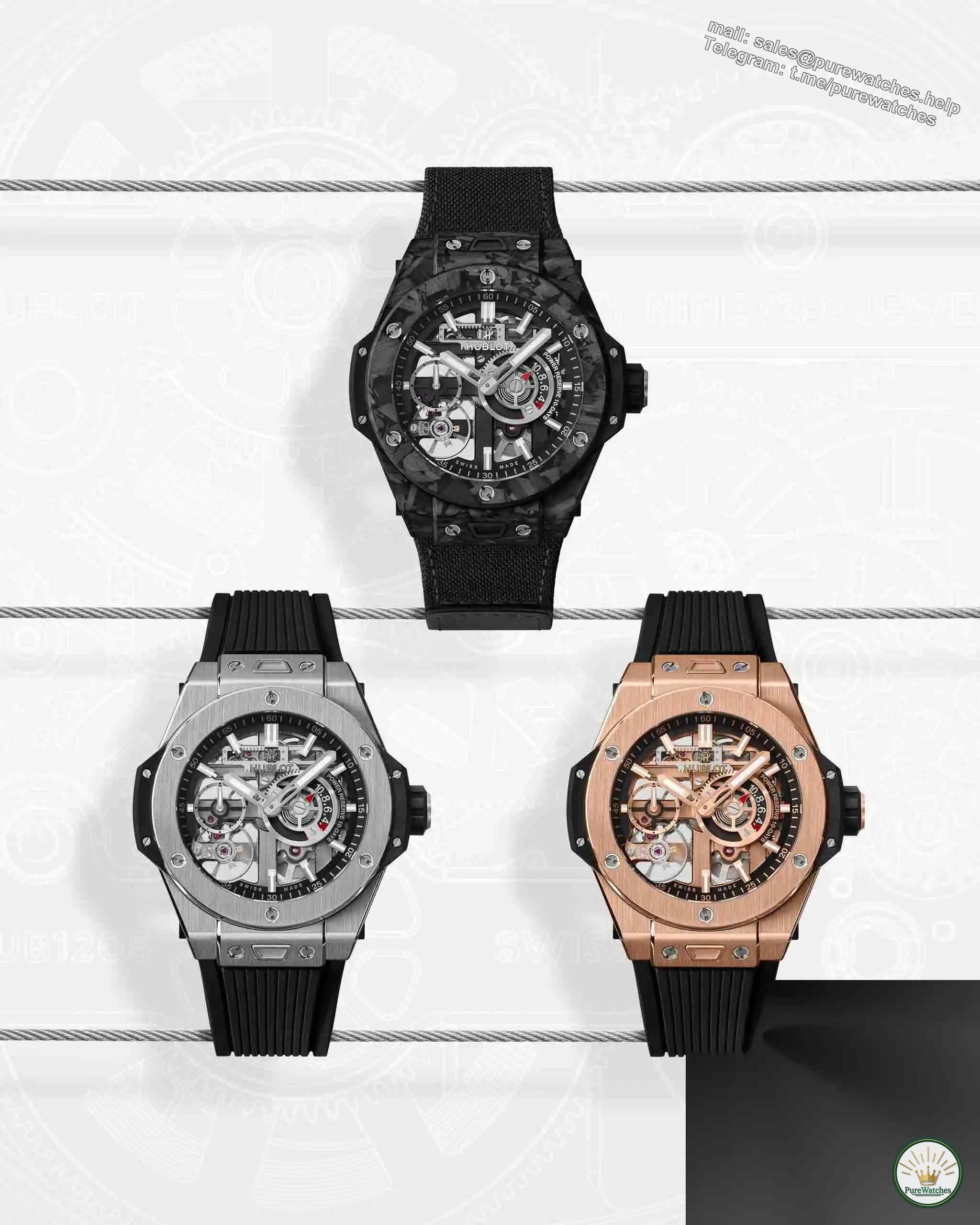 Hublot’s new masterpiece! BIG BANG MECA-10 ten-day power reserve allows you to enjoy the mechanical beauty!