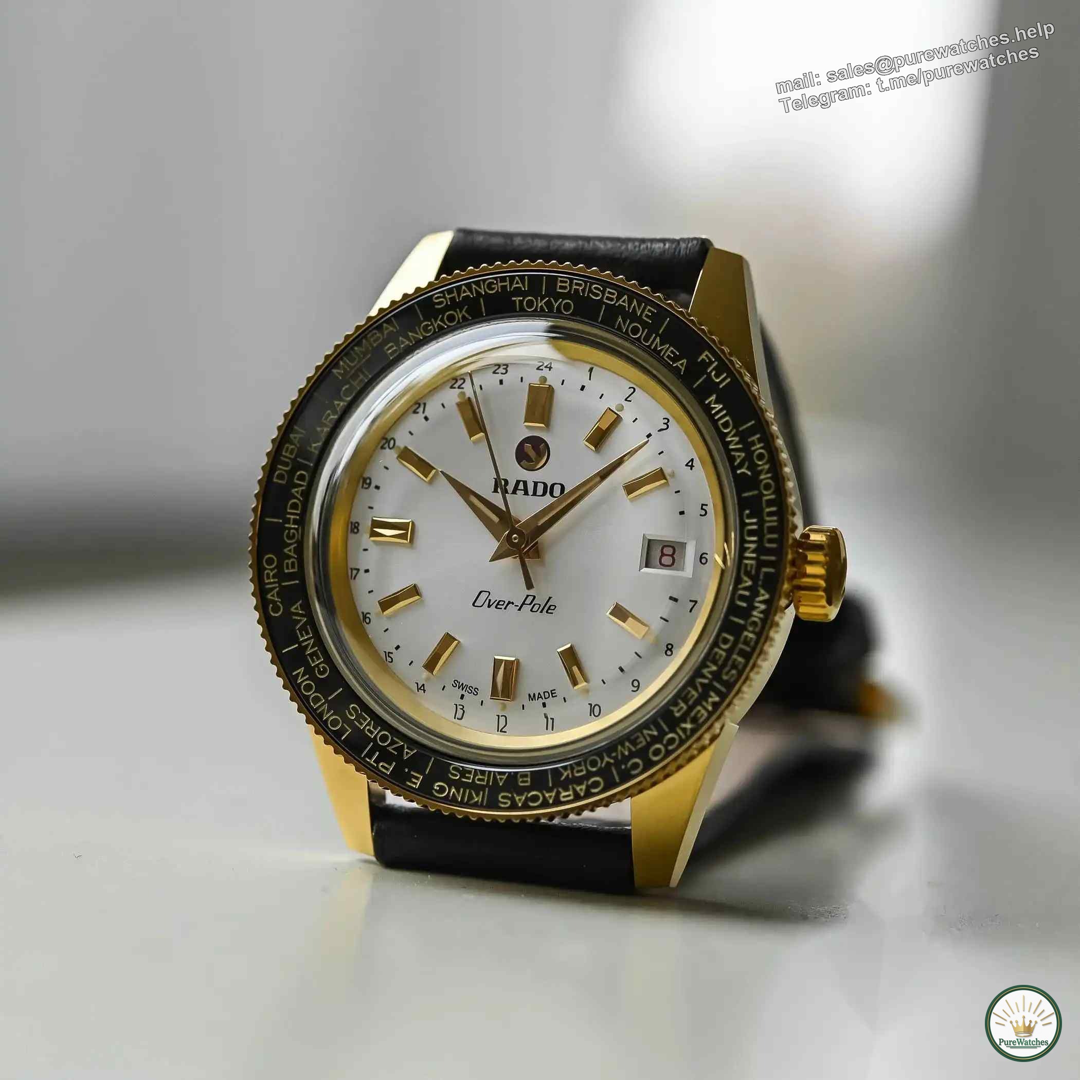Outstanding appearance! The new Rado Captain Cook Over-Pole watch has irresistible retro charm!