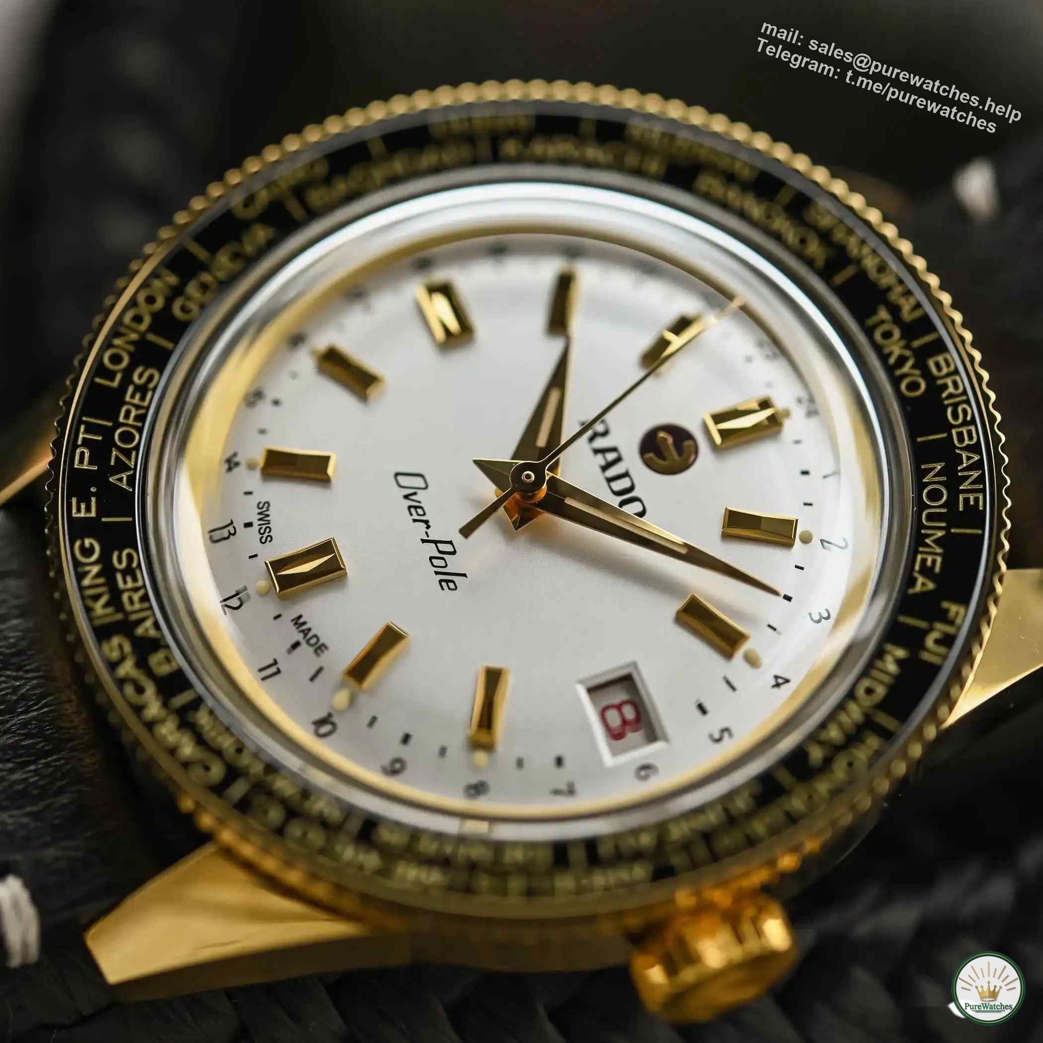 Outstanding appearance! The new Rado Captain Cook Over-Pole watch has irresistible retro charm!