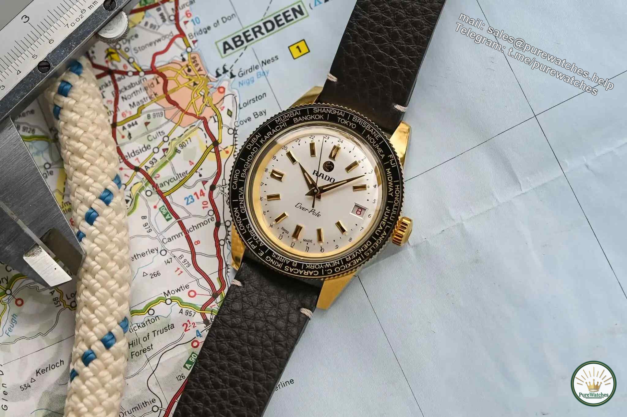 Outstanding appearance! The new Rado Captain Cook Over-Pole watch has irresistible retro charm!