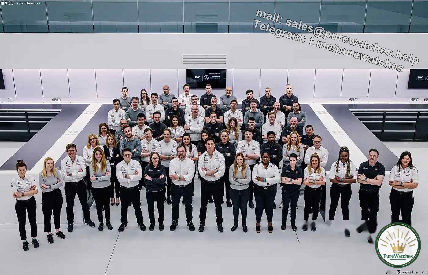 IWC and Mercedes-AMG Petronas F1 Team have joined forces to create a limited edition watch!