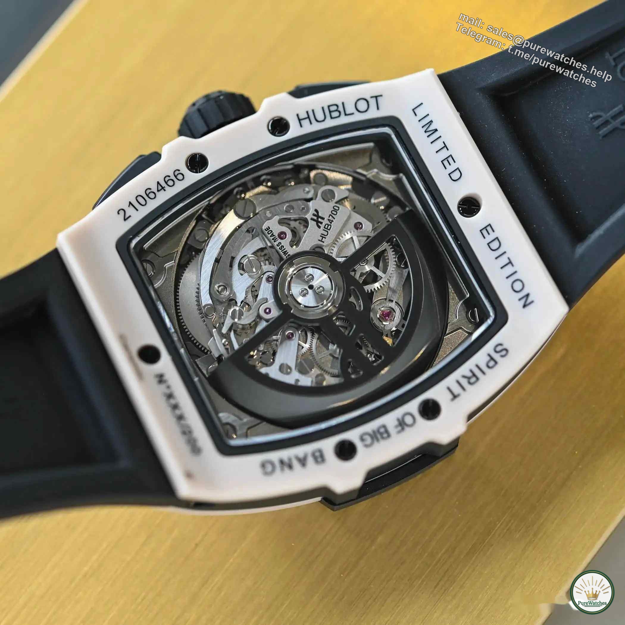 Want unique charm? Hublot Big Bang Soul Chronograph Colored Ceramic Model is waiting for you to choose!