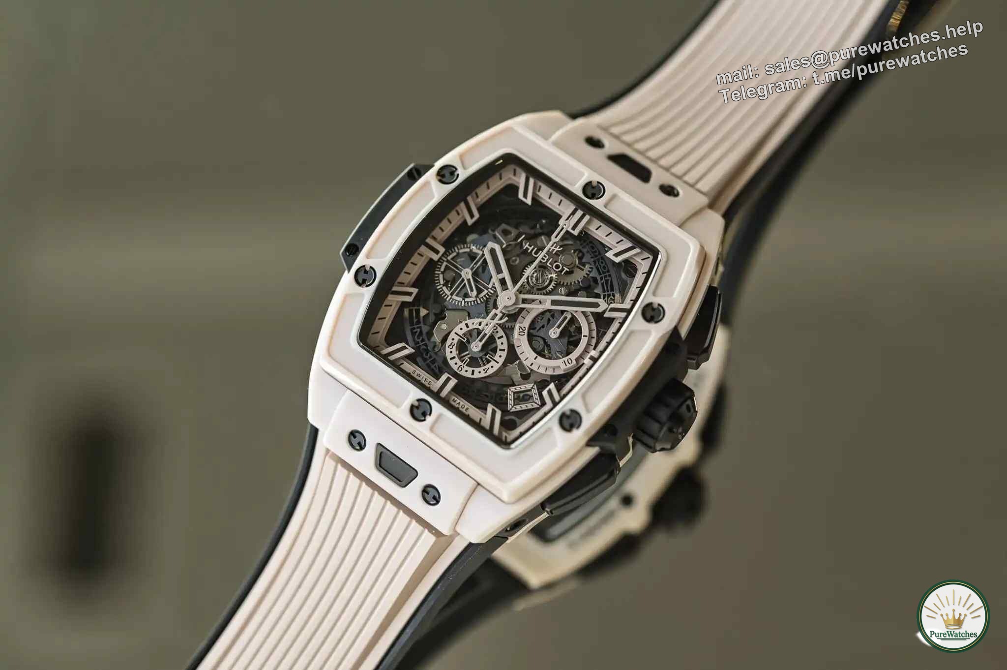 Want unique charm? Hublot Big Bang Soul Chronograph Colored Ceramic Model is waiting for you to choose!