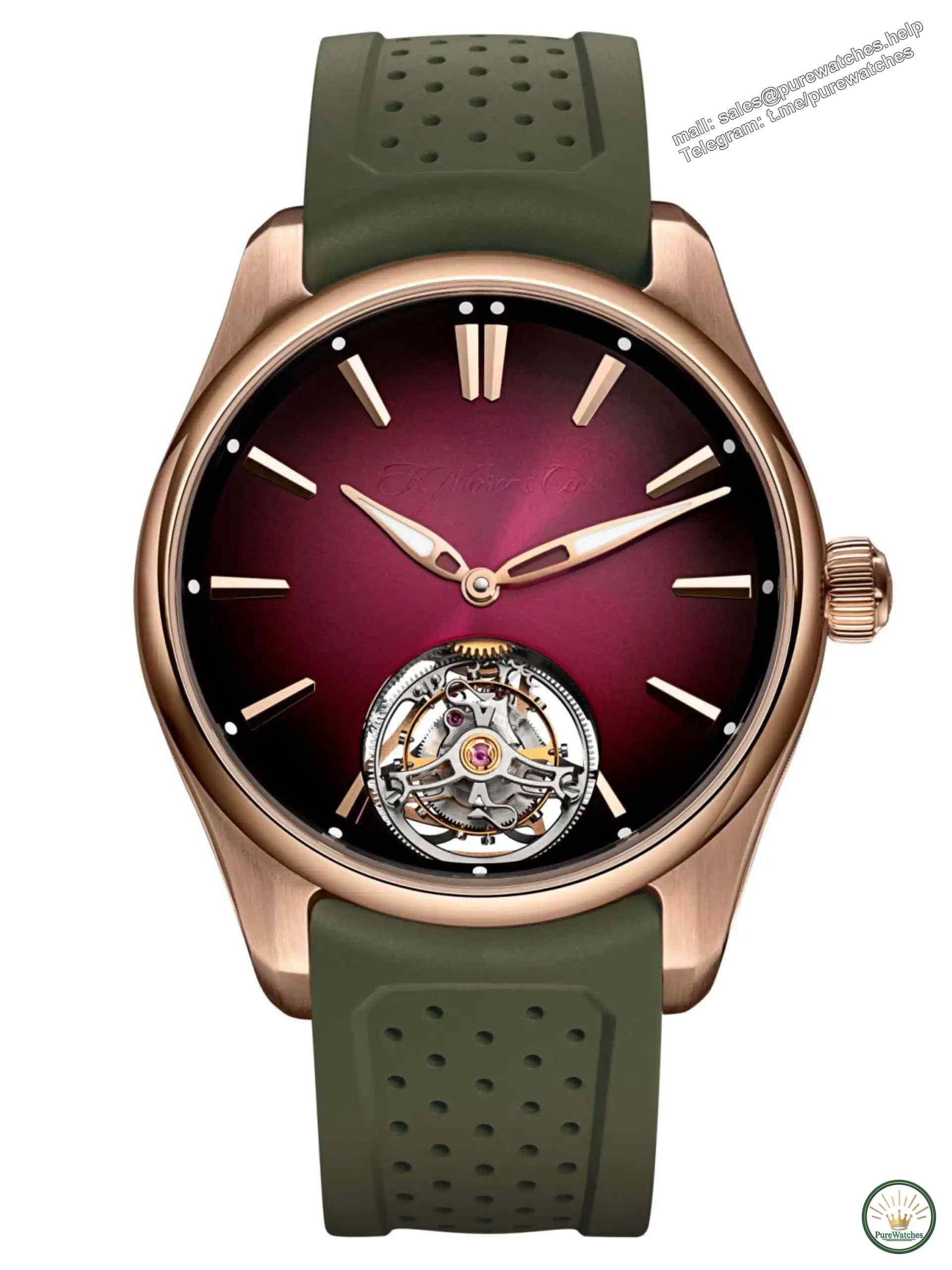 Simple but not simple! H. Moser & Cie. Pioneer Series Tourbillon Watch, a hidden mechanical masterpiece!