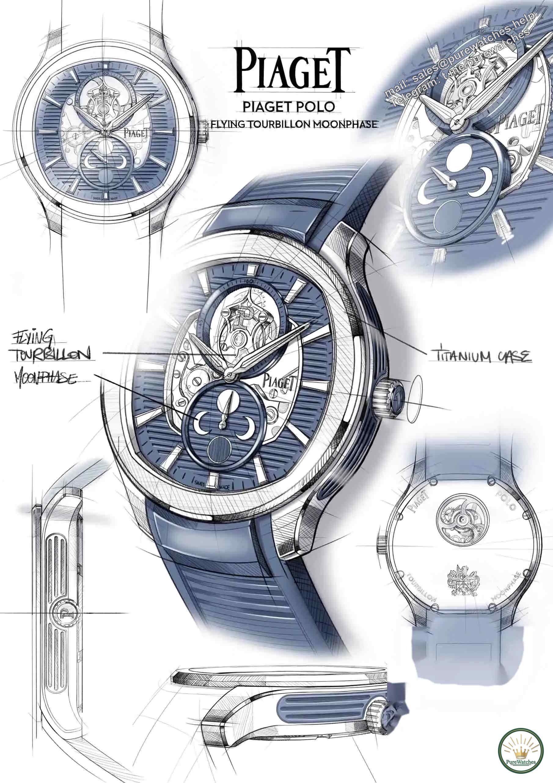 Cushion dial + round case! Piaget’s new Polo series watch has a unique and eye-catching design!