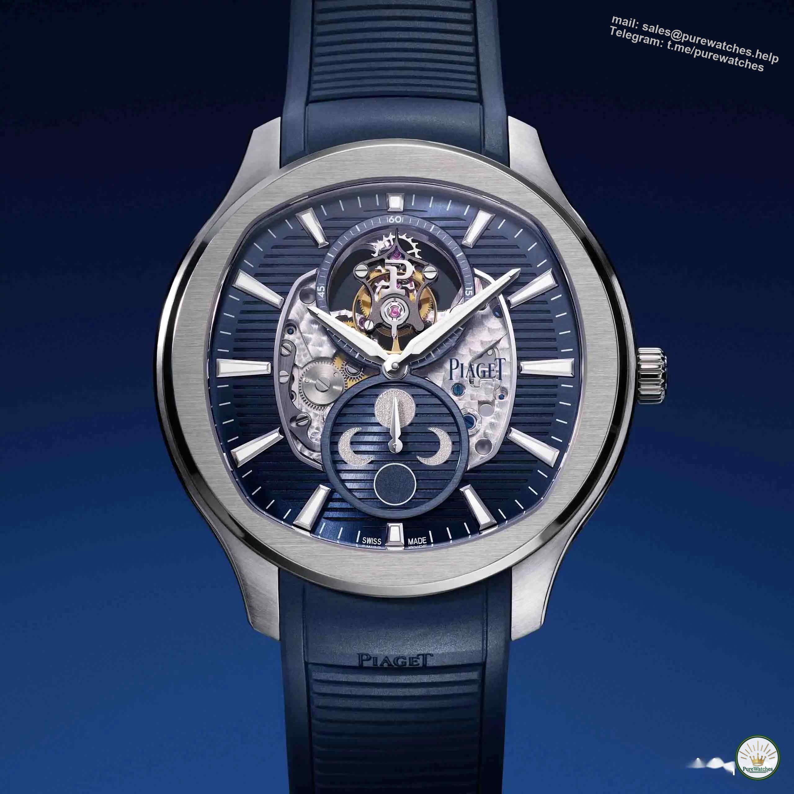Cushion dial + round case! Piaget’s new Polo series watch has a unique and eye-catching design!