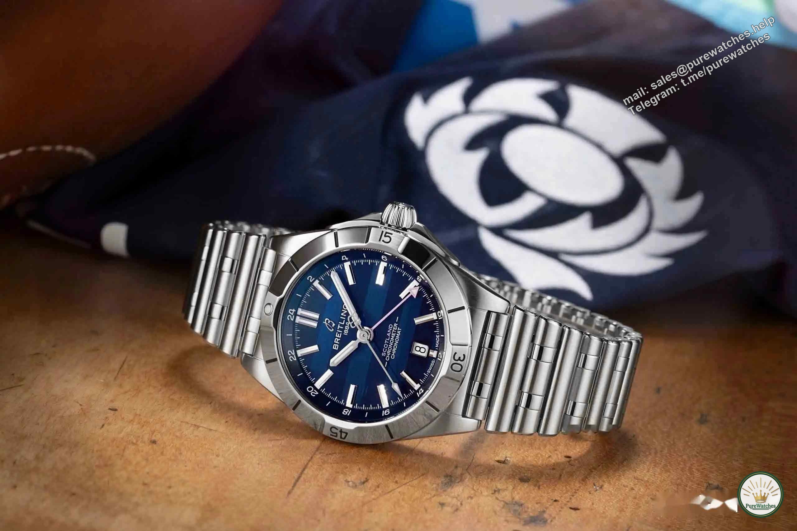 Salute to the spirit of rugby! Breitling’s Six Nations limited edition watch shows its unique charm!