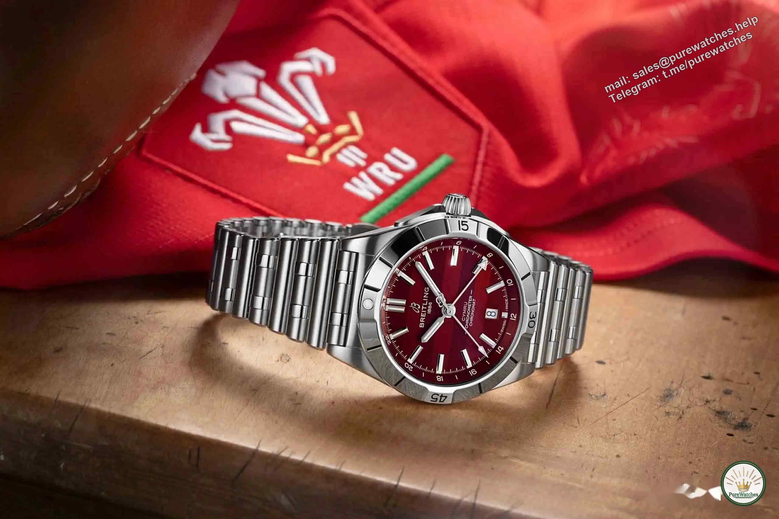 Salute to the spirit of rugby! Breitling’s Six Nations limited edition watch shows its unique charm!