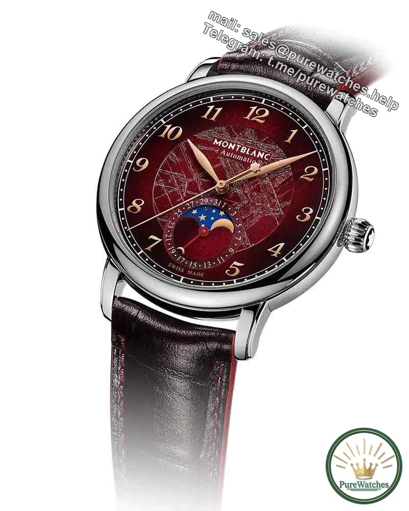 Hot items are coming! Montblanc Montblanc Star Heritage Series, Burgundy Red Glacier Limited Edition, stunningly beautiful!