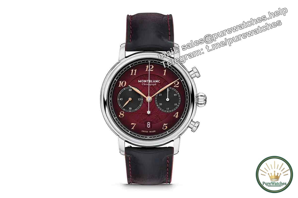 Hot items are coming! Montblanc Montblanc Star Heritage Series, Burgundy Red Glacier Limited Edition, stunningly beautiful!