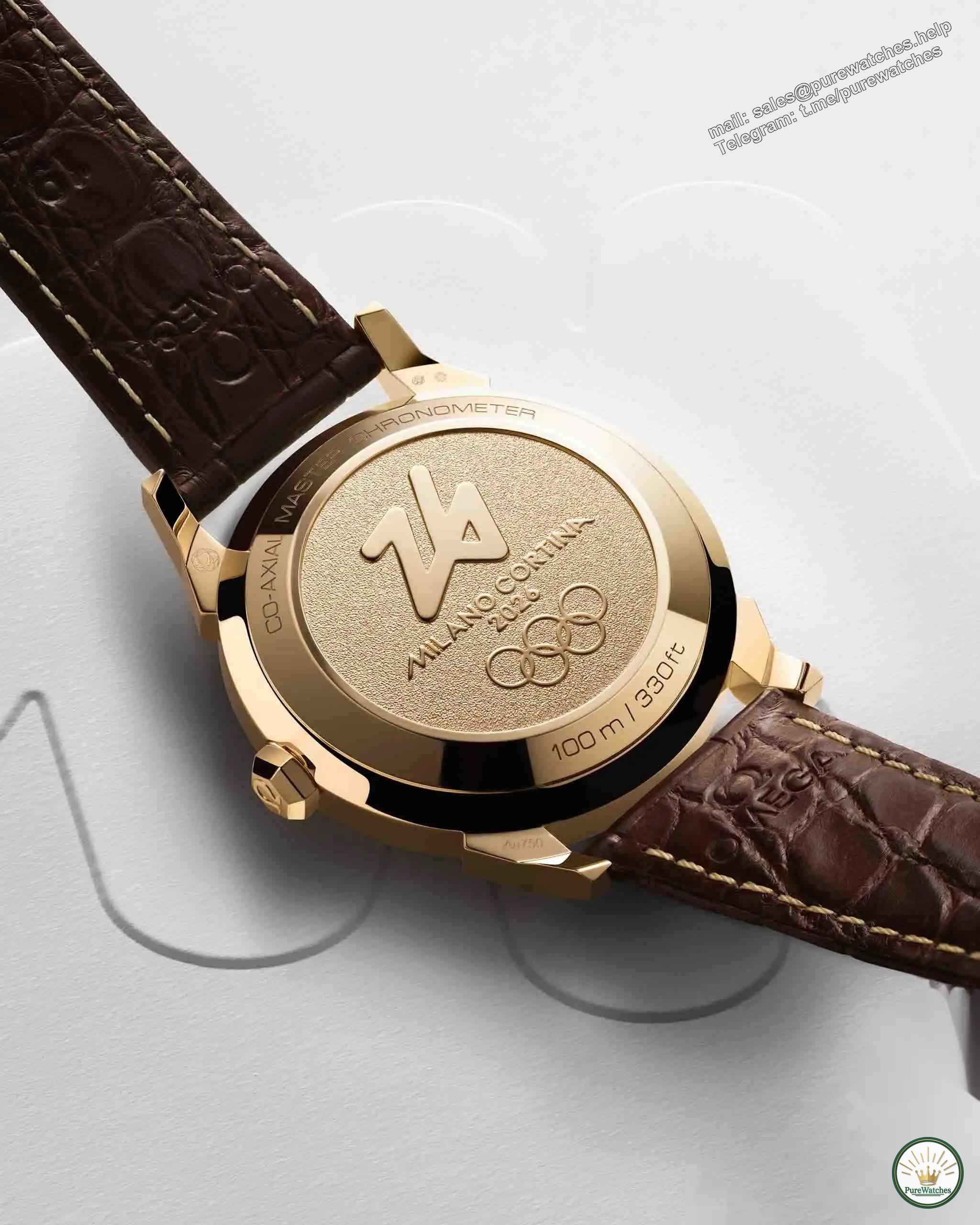 Seamaster 37mm “Milano Cortina 2026” special edition watch!