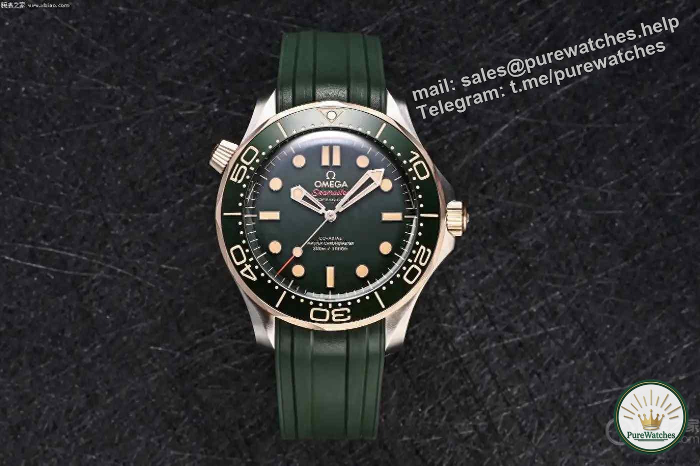 Omega Seamaster series, which diving watch is the best? This bronze-gold-green plate tells you the answer!