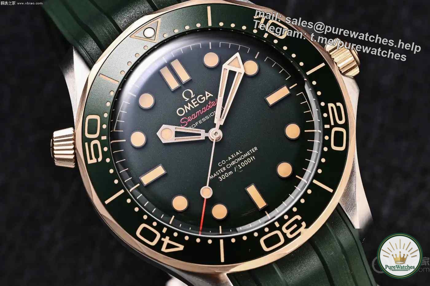 Omega Seamaster series, which diving watch is the best? This bronze-gold-green plate tells you the answer!
