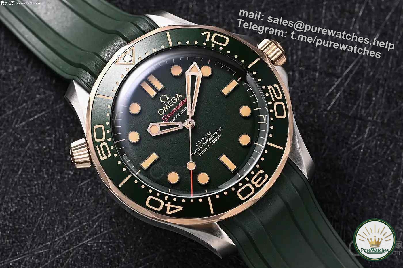 Omega Seamaster series, which diving watch is the best? This bronze-gold-green plate tells you the answer!