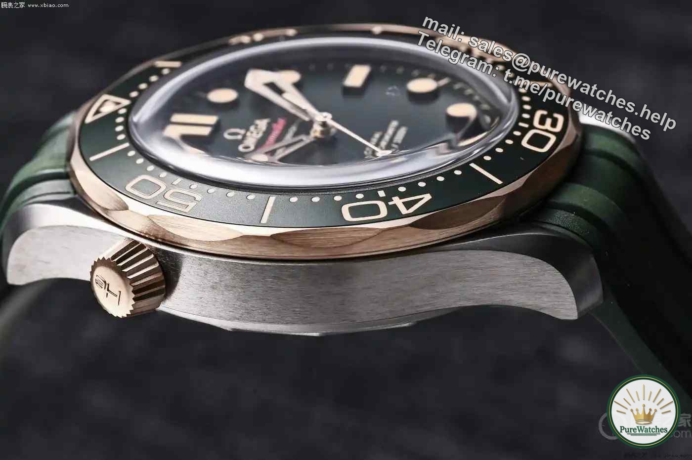 Omega Seamaster series, which diving watch is the best? This bronze-gold-green plate tells you the answer!