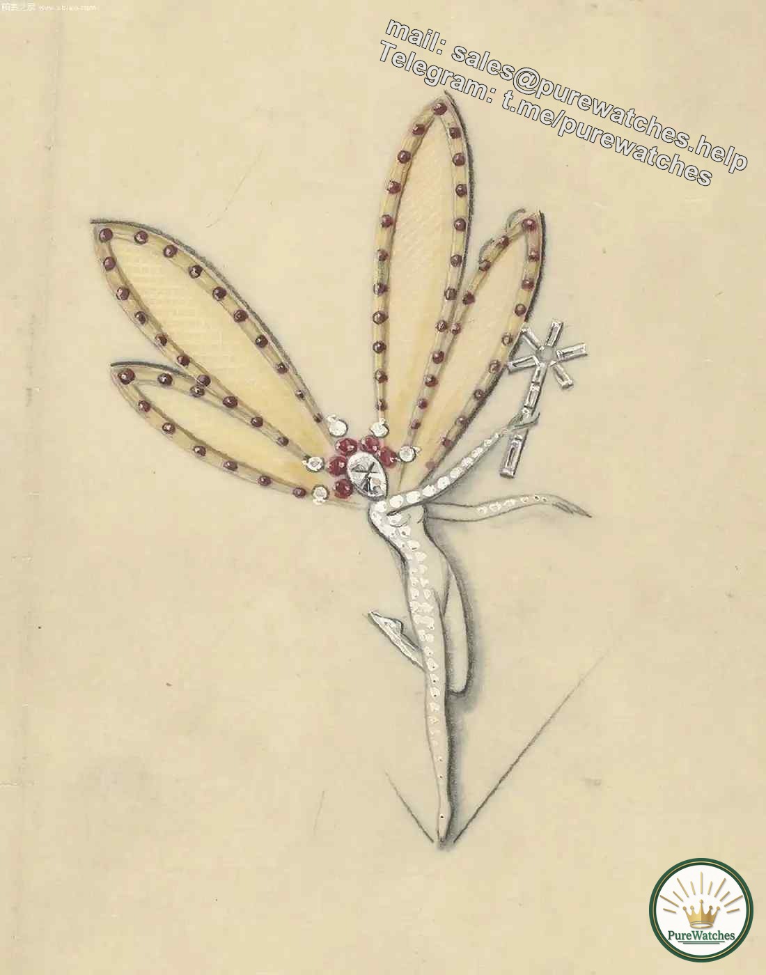 How to get the Van Cleef & Arpels Sunrise Fairy Watch, a must-read for novices!