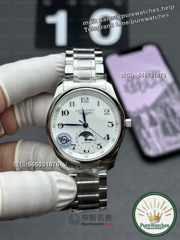 APS Factory Longines Master Moon Phase Watch V3 version is shockingly launched! Caliber 2892 dare to “take off your clothes” and show it to others?