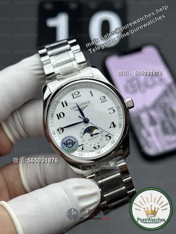 APS Factory Longines Master Moon Phase Watch V3 version is shockingly launched! Caliber 2892 dare to “take off your clothes” and show it to others?