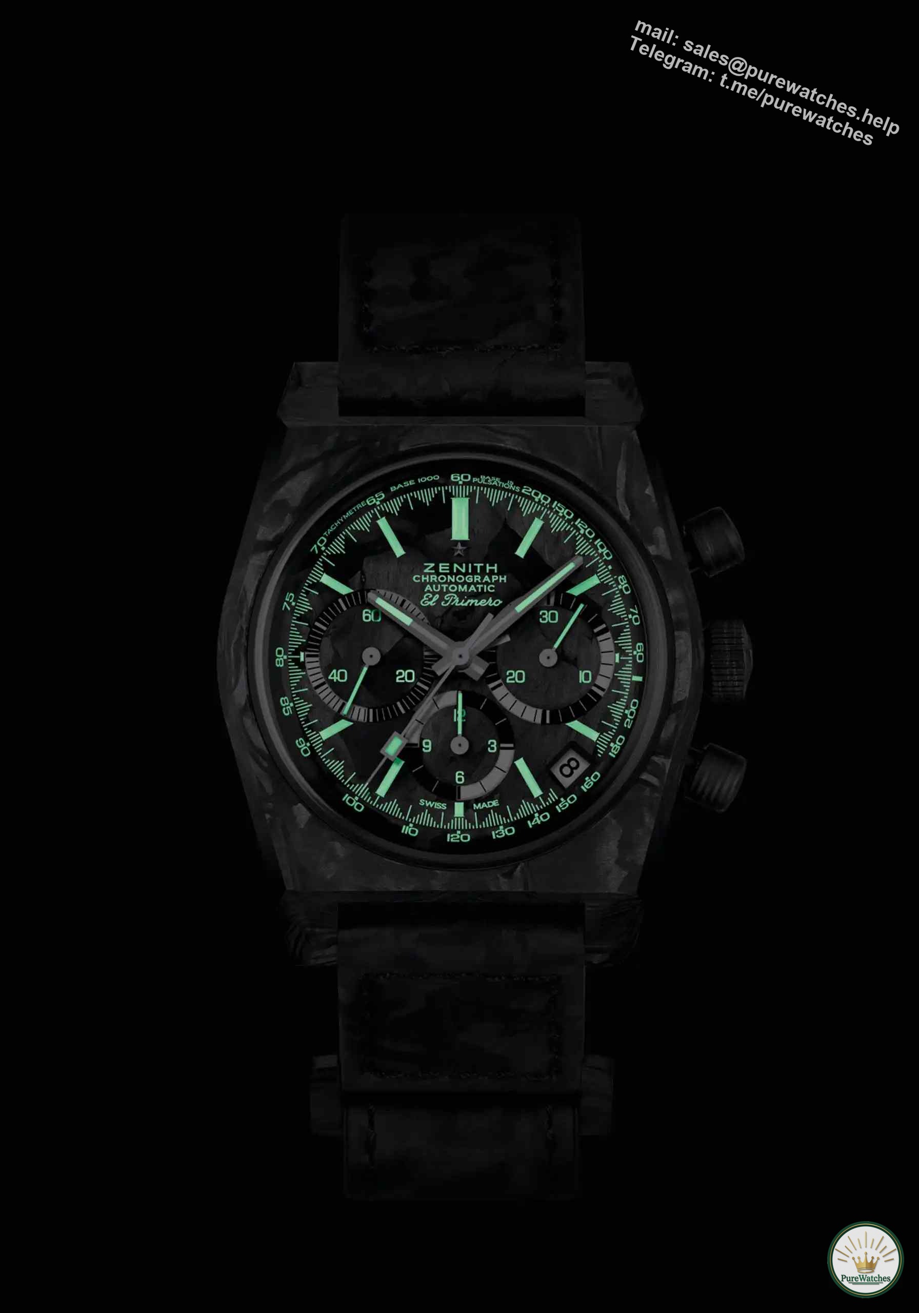 A must-read for newbies! Complete guide to buying Zenith A3818 replica carbon fiber watch!