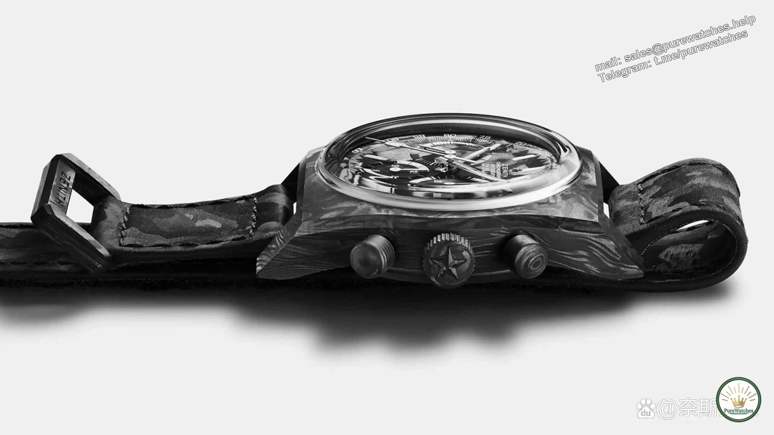 A must-read for newbies! Complete guide to buying Zenith A3818 replica carbon fiber watch!