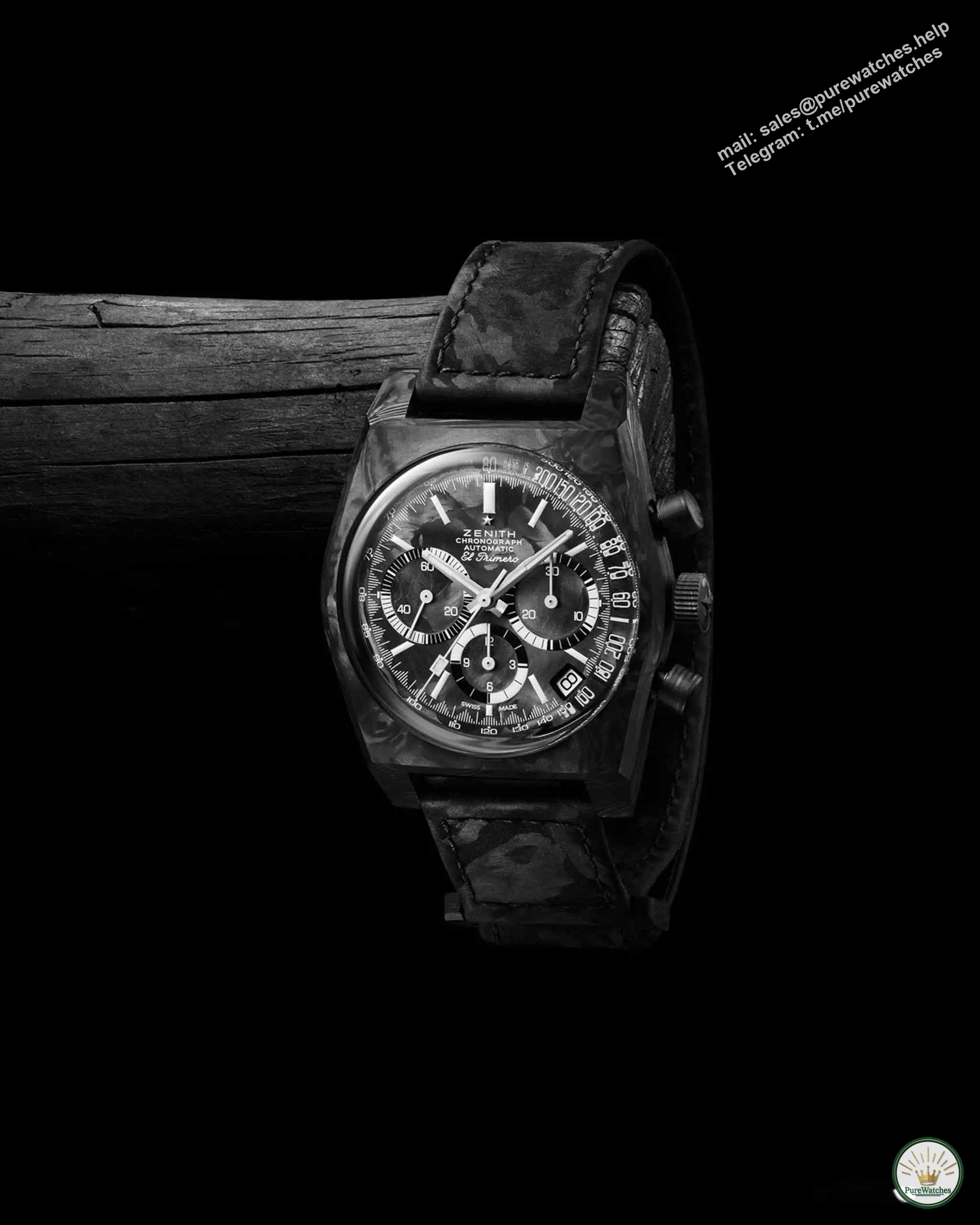 A must-read for newbies! Complete guide to buying Zenith A3818 replica carbon fiber watch!