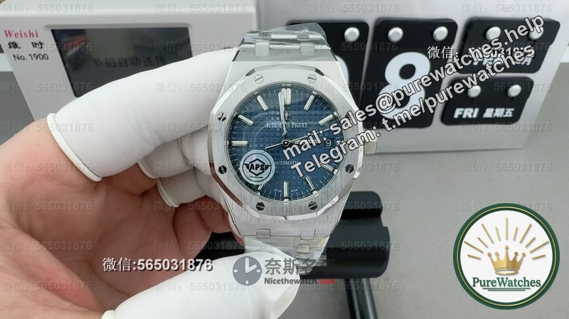 How is the quality of the APS factory Audemars Piguet 15450 replica watch? An expert will take it apart to find out!