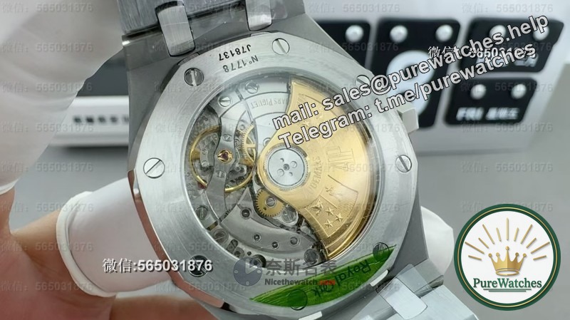 How is the quality of the APS factory Audemars Piguet 15450 replica watch? An expert will take it apart to find out!