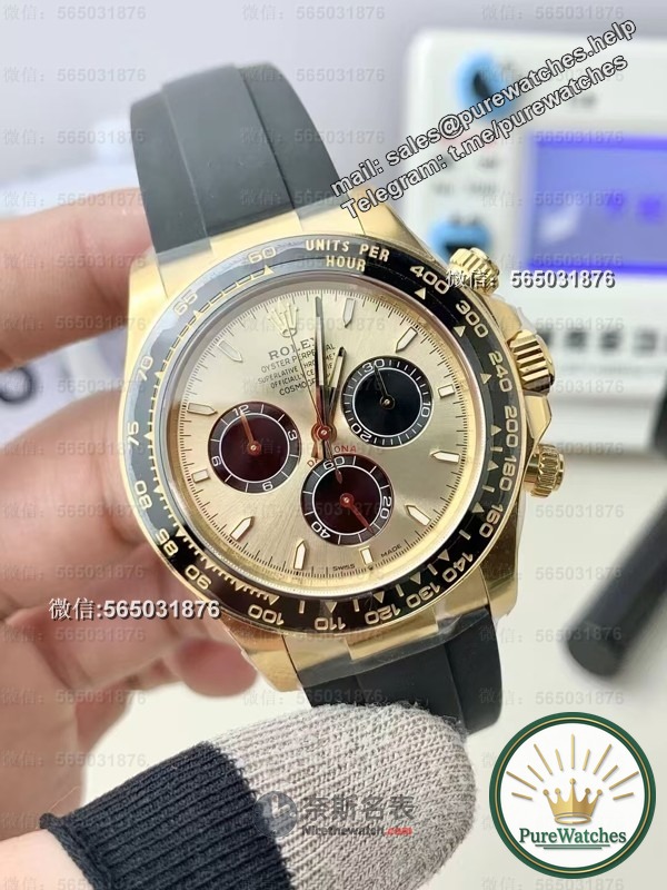 Clean factory Yu Wenle Daytona 4131 movement version, is there a big difference compared to the original version? Let the experts reveal the secret!