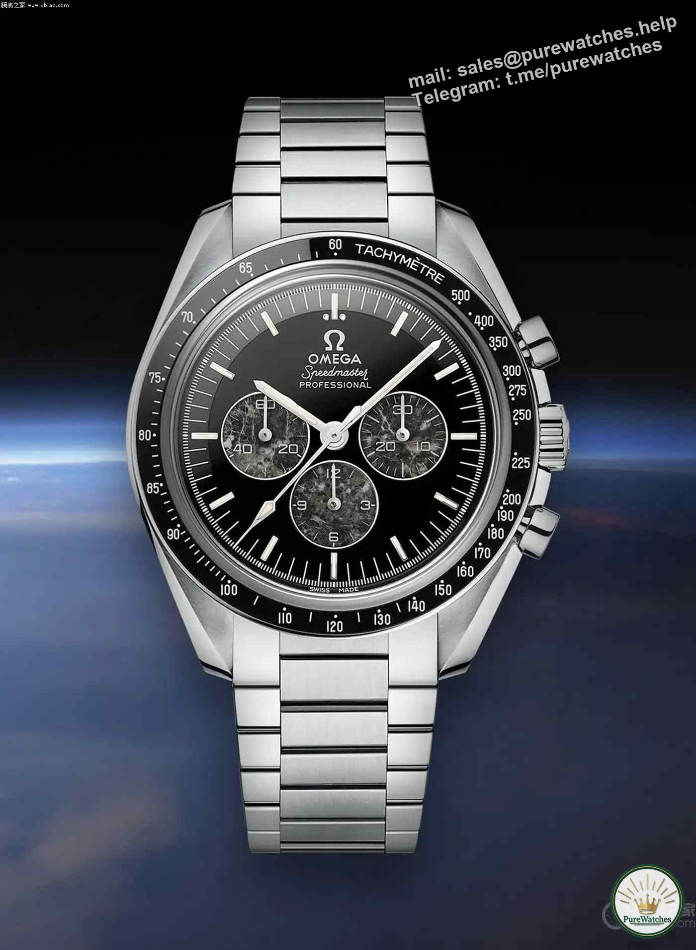 Salute to the 50th anniversary of the moon landing! This Omega watch allows you to relive classic moments!