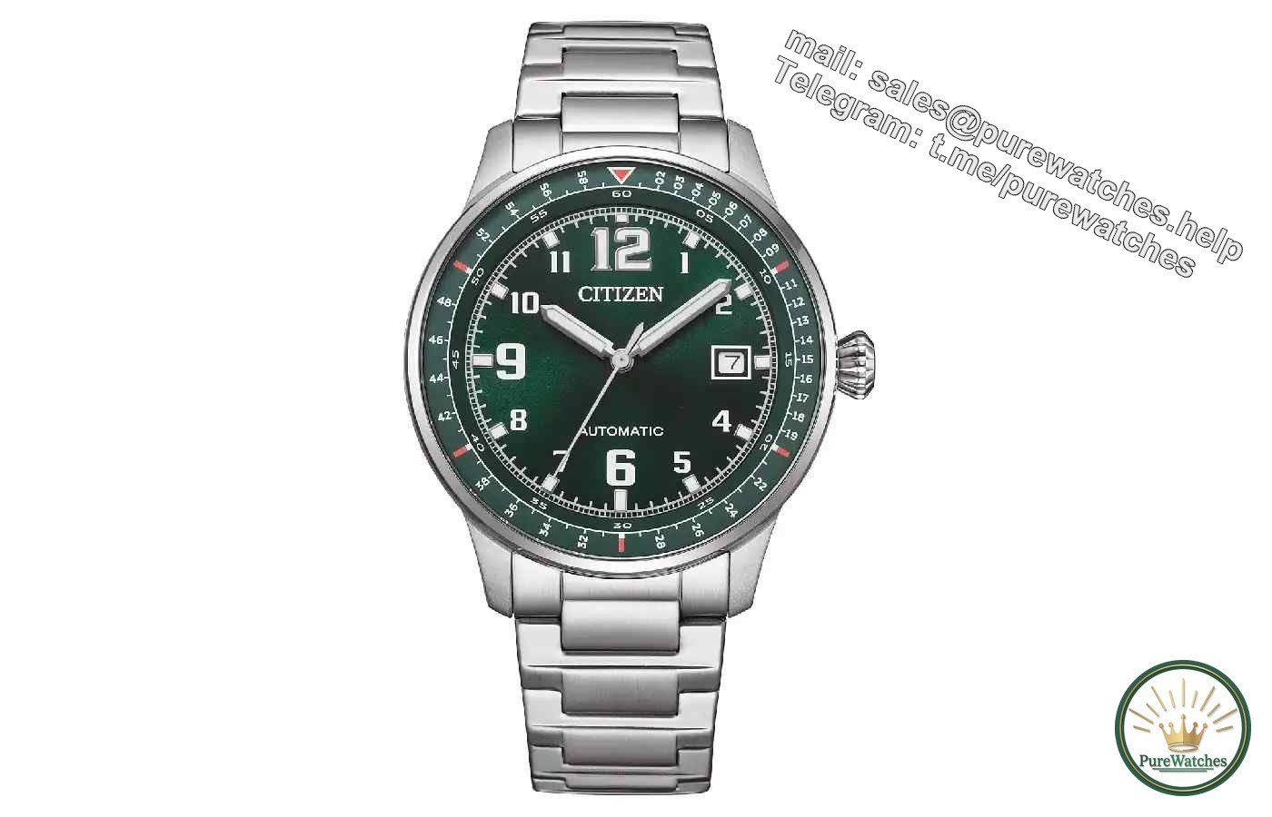 Three colors available! Citizen NJ0190 series watches, there is always a style that suits you
