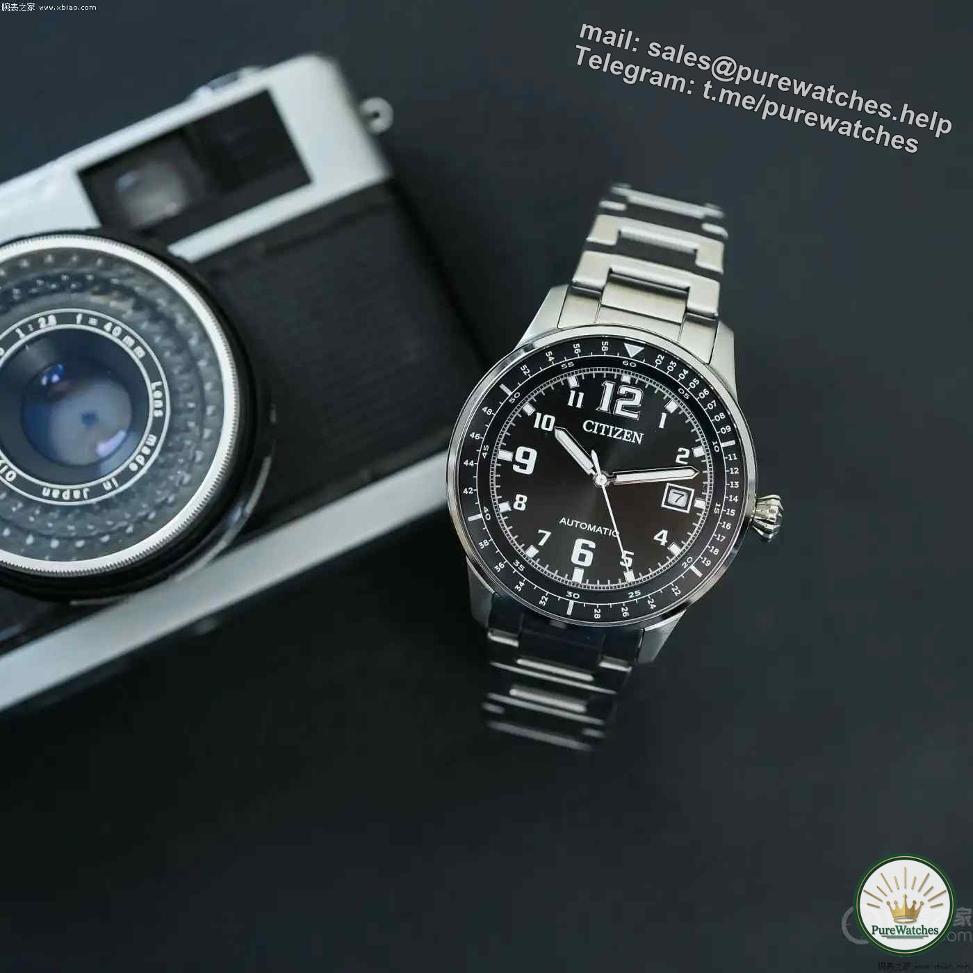 Three colors available! Citizen NJ0190 series watches, there is always a style that suits you