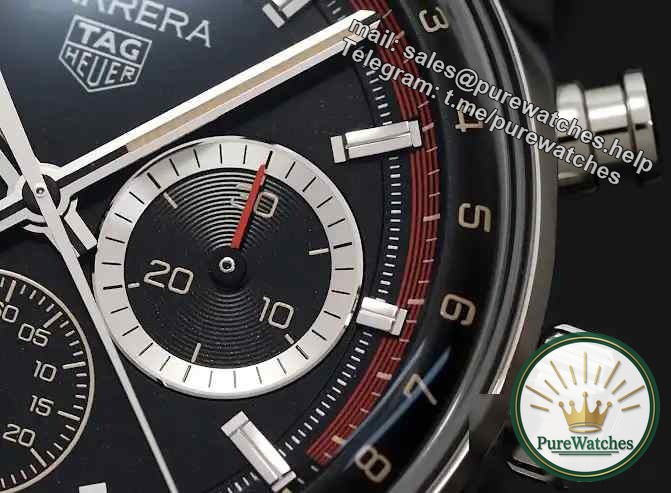 Travel in one second! The TAG Heuer Carrera series takes you back to the legendary Porsche track!