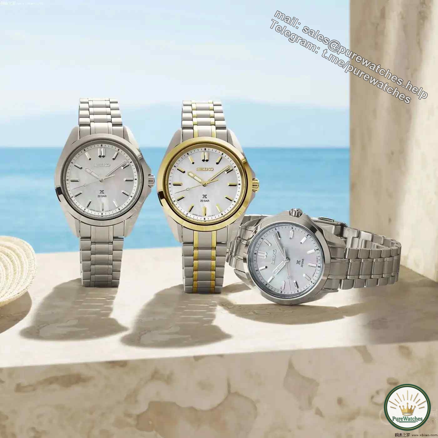 From surfing to the bar, this Seiko women’s watch can handle it all with ease!