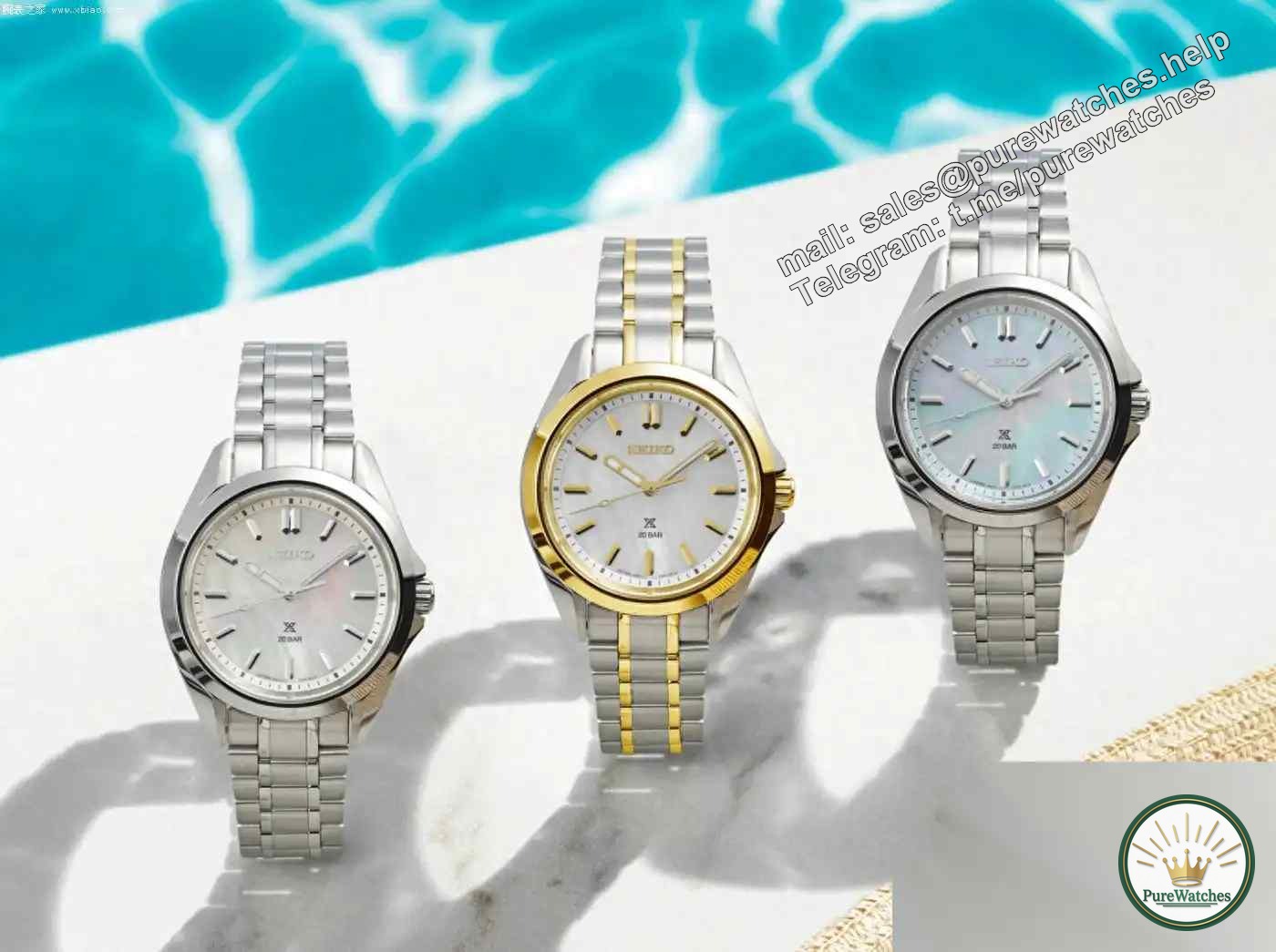 From surfing to the bar, this Seiko women’s watch can handle it all with ease!