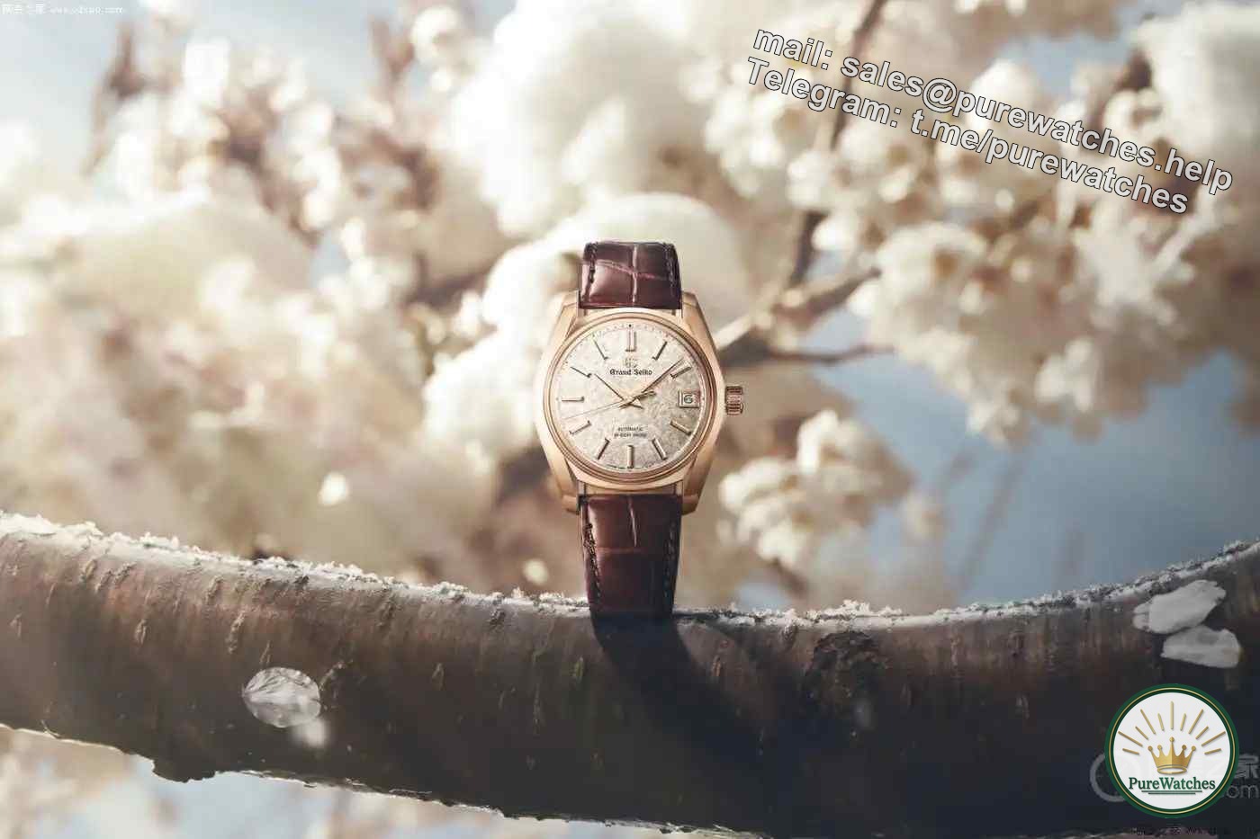 Which Crown Blue Lion model is a must buy in 2025! Full analysis of the details of the Sakura-themed Crown Blue Lion 18K rose gold watch!