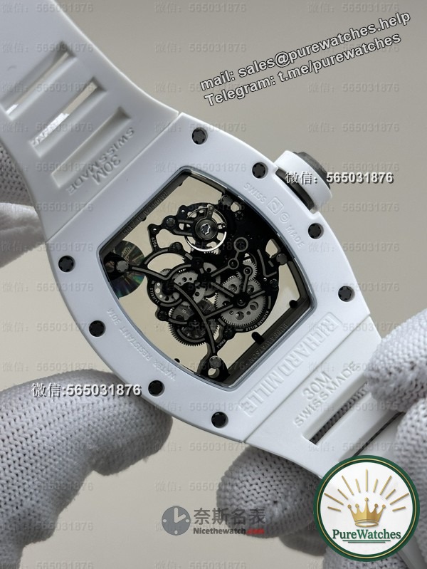 Expert reveals: Where is the ceiling of the RM055 V4 replica watch? Full-dimensional analysis of movement/case/strap