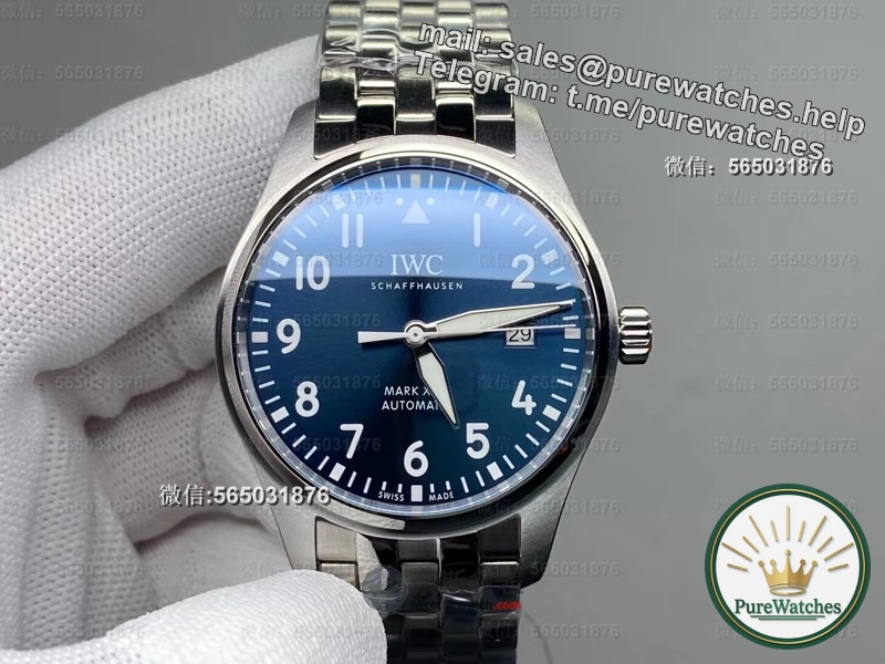 Is the V7 factory IWC Mark 18 ‘Little Prince’ blue dial watch good? Comprehensive analysis of advantages and disadvantages!