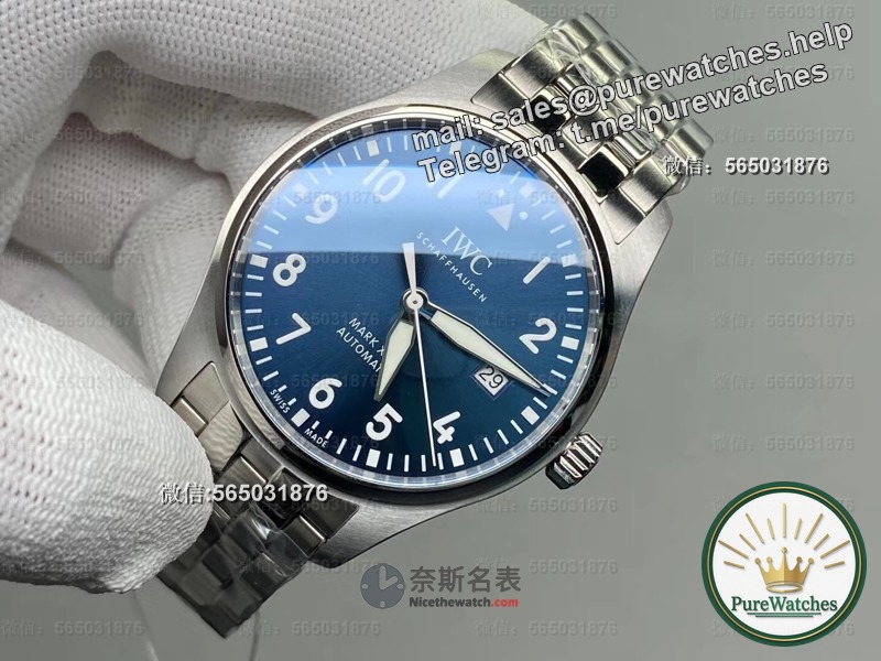 Is the V7 factory IWC Mark 18 ‘Little Prince’ blue dial watch good? Comprehensive analysis of advantages and disadvantages!