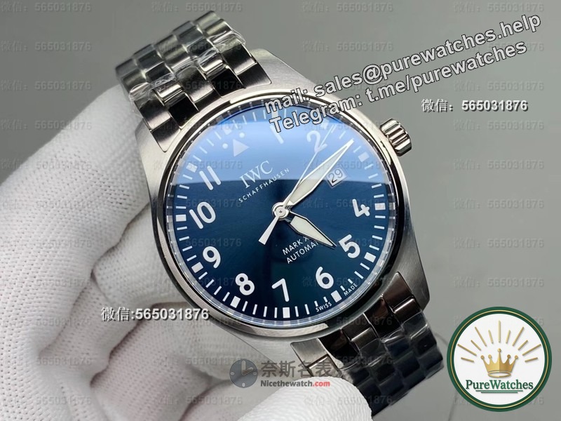 Is the V7 factory IWC Mark 18 ‘Little Prince’ blue dial watch good? Comprehensive analysis of advantages and disadvantages!
