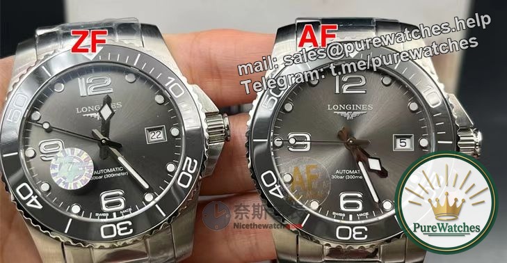 AF factory vs ZF factory Longines Concas, what is the difference? An expert will tell you the truth!
