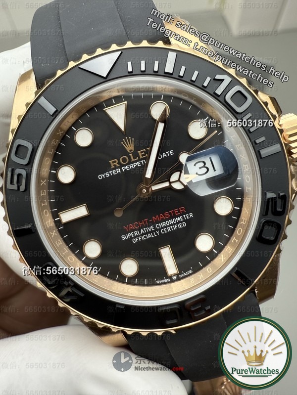 Getting Started Guide: Is Factory C Rolex Gold Yacht M126655-0002 good?