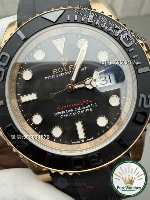 Getting Started Guide: Is Factory C Rolex Gold Yacht M126655-0002 good?