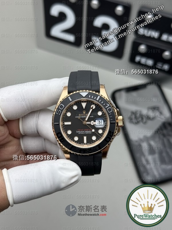 Getting Started Guide: Is Factory C Rolex Gold Yacht M126655-0002 good?
