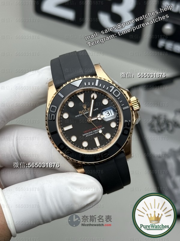 Getting Started Guide: Is Factory C Rolex Gold Yacht M126655-0002 good?